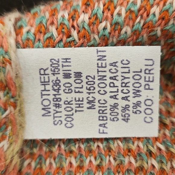 💕MOTHER💕 The Shake It Up Cardigan ~ Go With The Flow NWOT - Picture 8 of 8